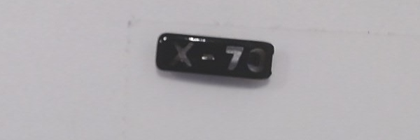 NUMBER BOARD / LH / UP #X70 / LOCOMOTOIVE / HO SCALE UP VERANDA
