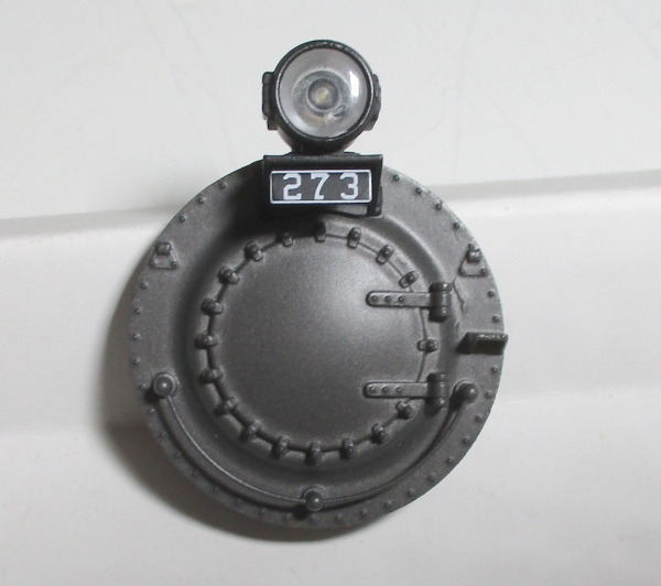 BOILER FRONT / W/HEADLIGHT HOUSING / W/LED HEADLIGHT / #273 / PREMIER 0-8-0