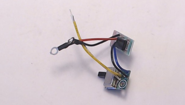 PCB / DIRECTION CONTROL / W/SWITCH / RAILKING BUMP-N-GO TROLLEY / ALT# AI-0000046 AND BB0000083