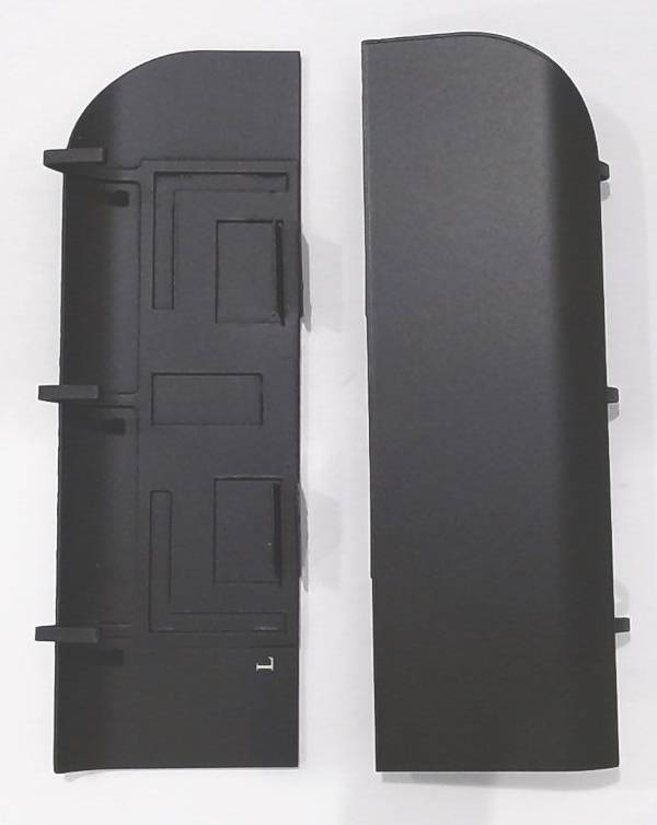 SMOKE DEFLECTOR / LH / BLACK / PS 2 & 3 / PREMIER CHALLENGER 4-6-6-4