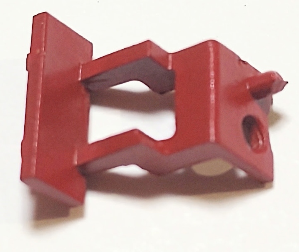 REAR STEP / TENDER / RH / DARK RED / PREMIER AMERICAN & ESE 4-4-0