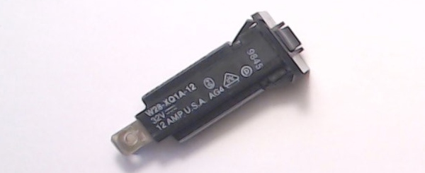 CIRCUIT BREAKER / 12A / RESETTABLE / Z-4000 TRANSFORMER