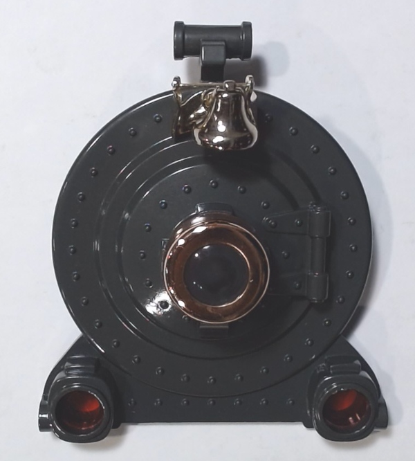 BOILER FRONT / COMPLETE / GRAY W/BRASS TRIM / TINPLATE STANDARD GAUGE 400E 