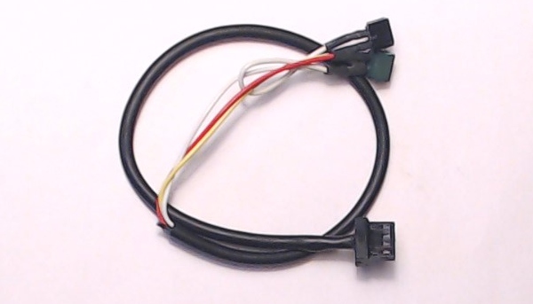 TETHER / DIESEL / 4-POSITION / 322mm L / FLAT CONNECTOR / RAILKING E-8A