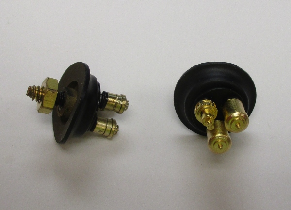 POP OFF VALVES / BRASS & BLACK / BOILER CENTER / PREMIER TRIPLEX 2-8-8-8-2