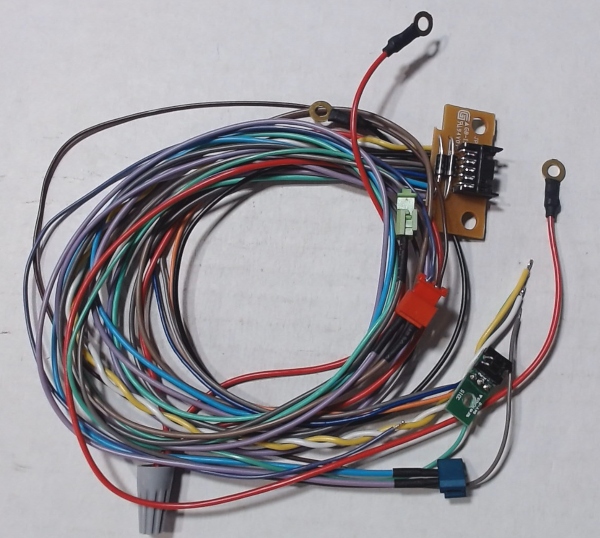 PCB / TETHER CONNECTOR / 10-POSITION / STEAM / UNIVERSAL STEAM UPGRADE W/TACH READER & PLUGS / PROTOSOUND 2 & 3 STEAM UPGRADE KIT / ENGINE HARNESS