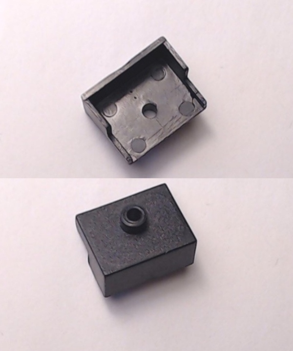 PICK UP INSULATOR / BOTTOM / 18.25mm W x 13.8mm L x 8.2mm H / 3 SIDES