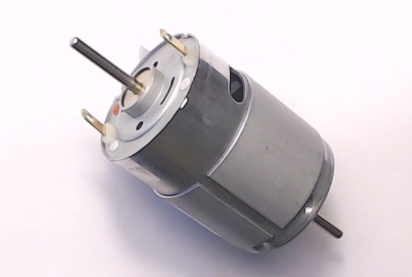 DC MOTOR / RS385PH / DUAL SHAFT / NO FLYWHEEL / NO WORM GEAR