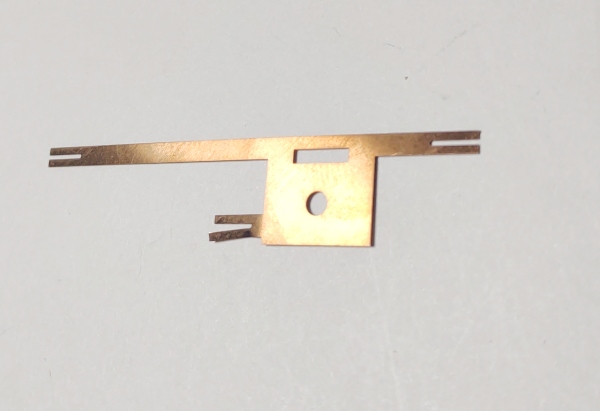 AXLE CONTACT / STAMPED / FOR 3-R & 2-R / COPPER / TENDERTRUCK / PREMIER MOHAWK 4-8-2