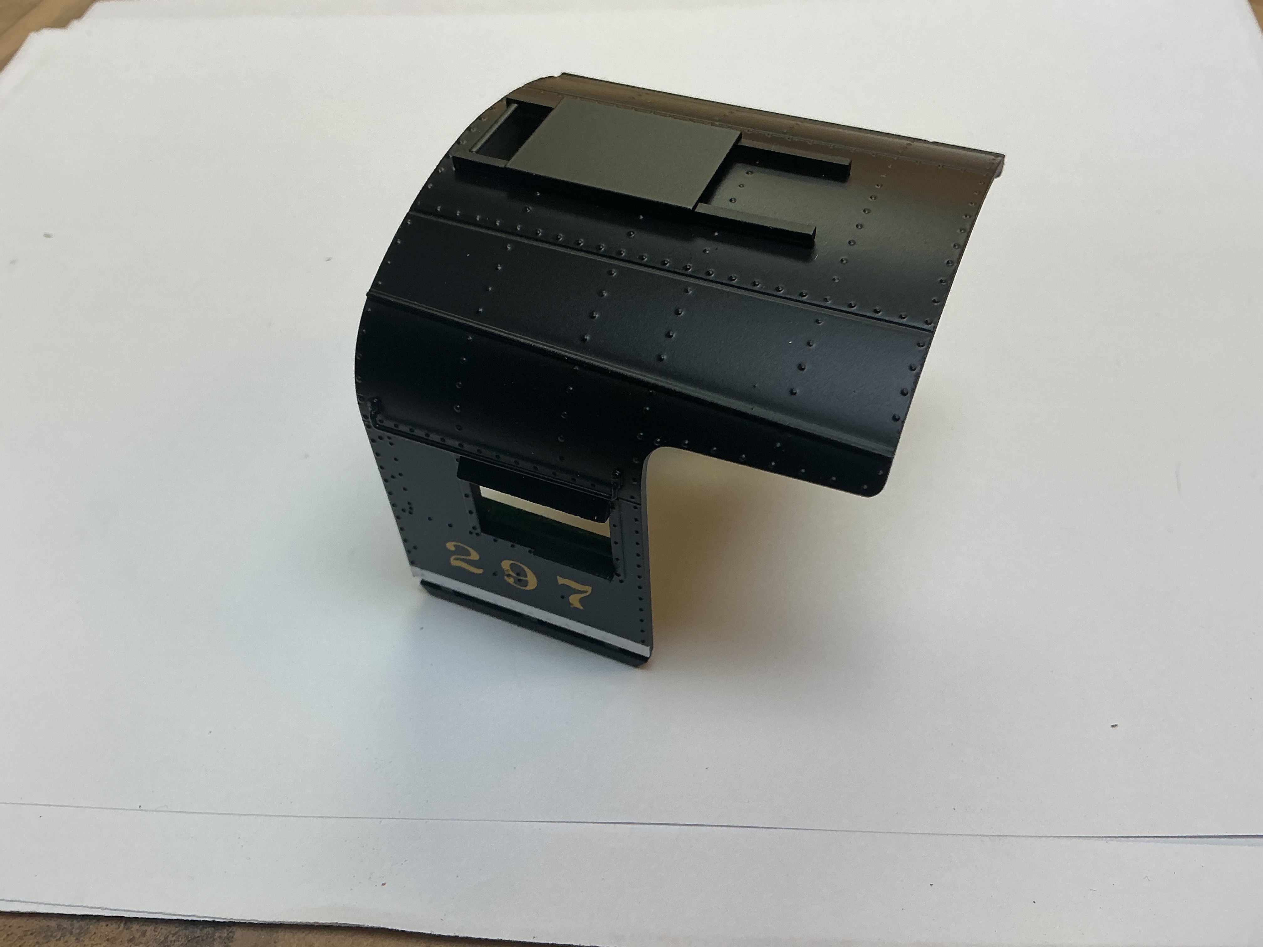 CAB / W/O REAR WALL / W/O WINDOWS / C&O #297 / PREMIER A-5 SWITCHER 0-4-0