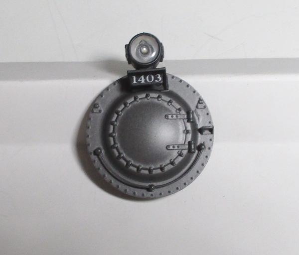 BOILER FRONT / W/HEADLIGHT HOUSING / W/LED HEADLIGHT / #1403 / PREMIER 0-8-0