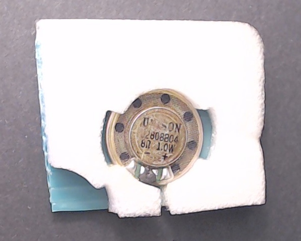 SPEAKER / 8 OHM 1W / 28mm DIAM / PANCAKE / UNISON