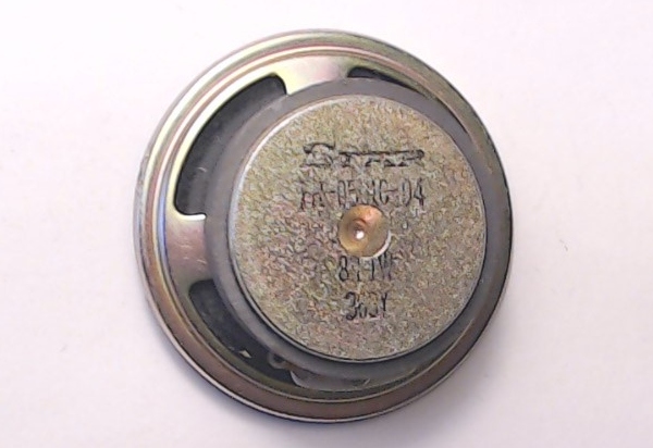 SPEAKER / 8 OHM 0.5W / 50mm DIAM. 