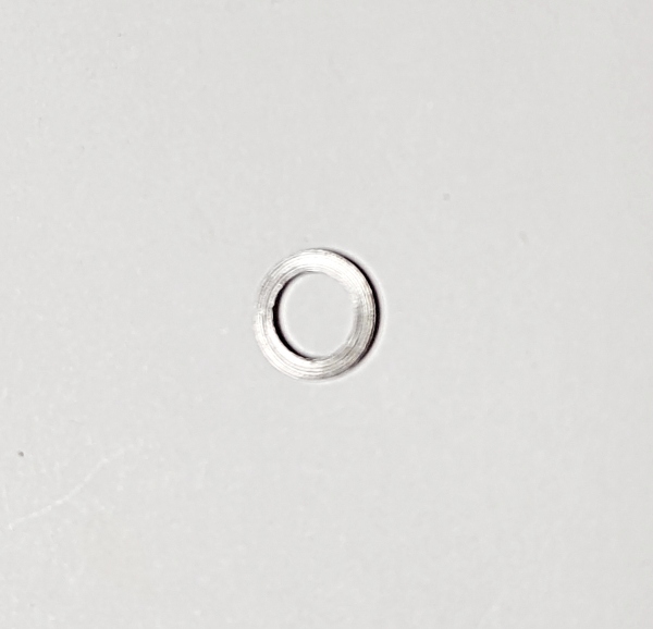 MAIN ROD SPACER / BLACKENED / 10mm O.D. x 6.75mm I.D. x 1.1mm H / PREMIER MOHAWK 4-8-2