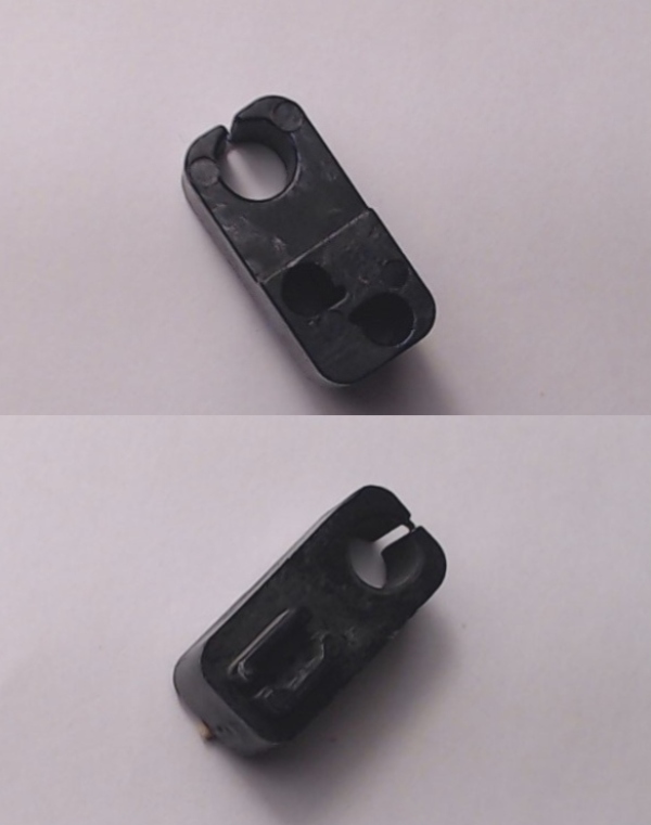 CONTACT SPRING BASE / 1-POS / BLACK