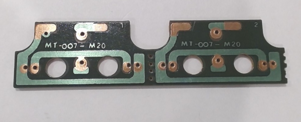 PCB / CONTACT SPRING BOARD / 2-POSITION / REAR / RAILKING DOODLEBUG