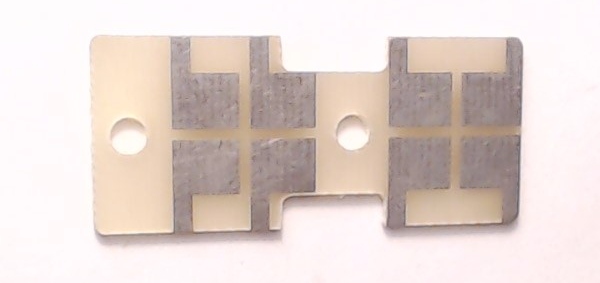 PCB / CONTACT SPRING BOARD / 8-POSITION / 19.65mm W x 44.6mm L / I-SHAPED / *