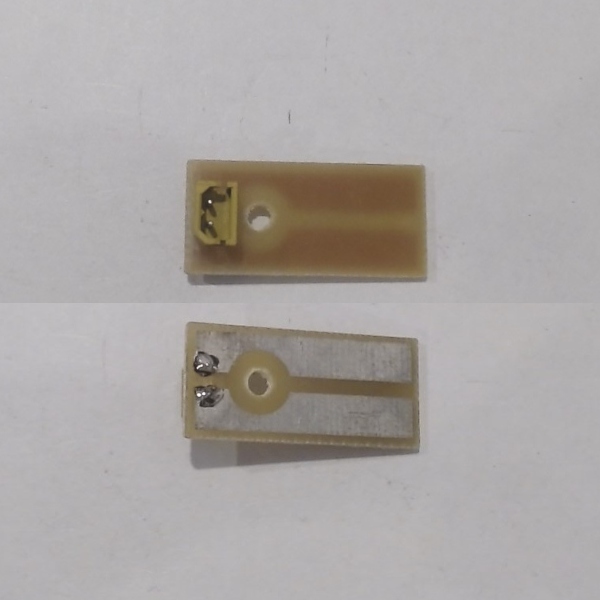 PCB / CONTACT SPRING BOARD / 2-POS / REAR MARKER LAMPS / OBSERVATION CAR / PREMIER M10,000