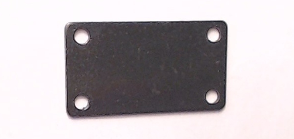 GEAR BOX COVER / METAL / STEAM /19.5mm W x 36.7mm L / PREMIER STEAM LOCOMOTIVES