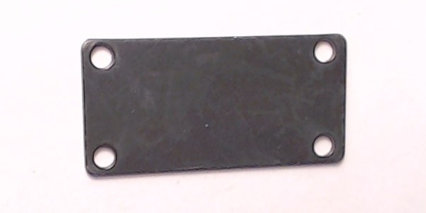 GEAR BOX COVER / METAL / STEAM / 19.4mm W x 40.75mm L x 1.1mm THICK / PREMIER BIG BOY 4-8-8-4