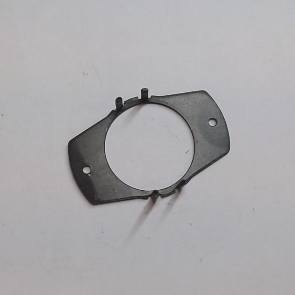 MOTOR COVER / FRONT / STAMPED METAL / W/WIRE RETAINER TABS / RAILKING TRIPLEX 2-8-8-8-2