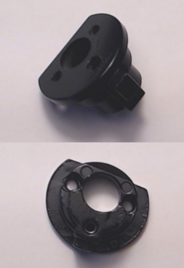 MOTOR MOUNT / DIESEL / 28mm W x 28mm L x 16mm H / RAILKING C-LINER