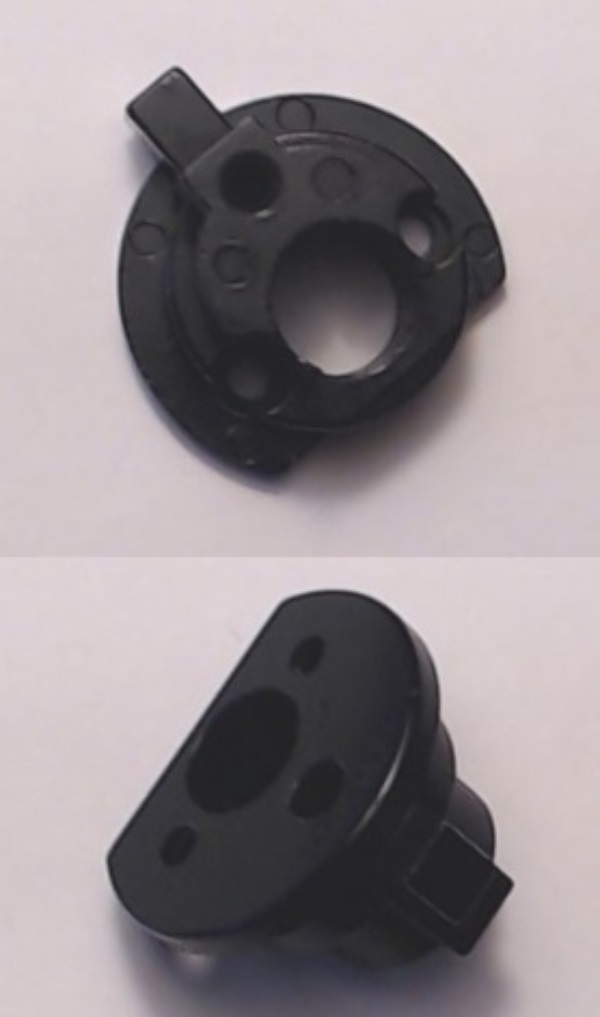 MOTOR MOUNT / DIESEL / 28mm W x 28mm L x 16mm H / PREMIER ALCO S-2 SWITCHER DUMMY