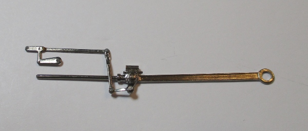 MAIN ROD & CROSSHEAD ASSEMBLY / LH FRONT / BLACKENED / HO SCALE BIG BOY 4-8-8-4