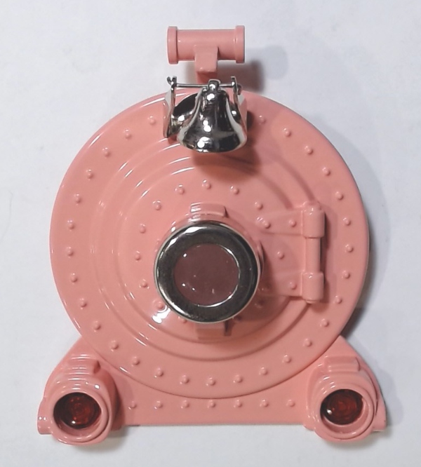 BOILER FRONT / COMPLETE / PINK W/NICKEL TRIM / TINPLATE STANDARD GAUGE 400E  