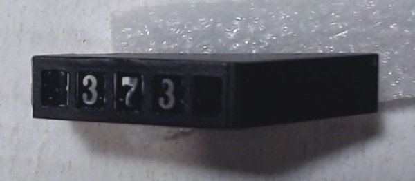 NUMBER BOARD HOUSING / LH / #373 / PREMIER GS-4 4-8-4