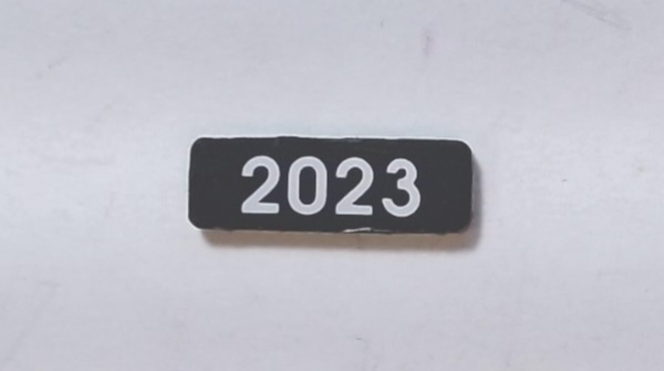 NUMBER BOARD / LH OR RH FRONT / PREMIER F-7A / NH #2023