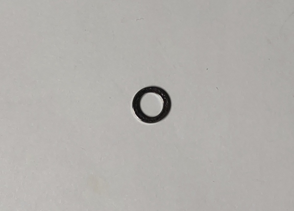 MAIN ROD SPACER / BLACKENED / 10mm O.D. x 6.75mm I.D. x 1.85mm H / PREMIER MOHAWK 4-8-2