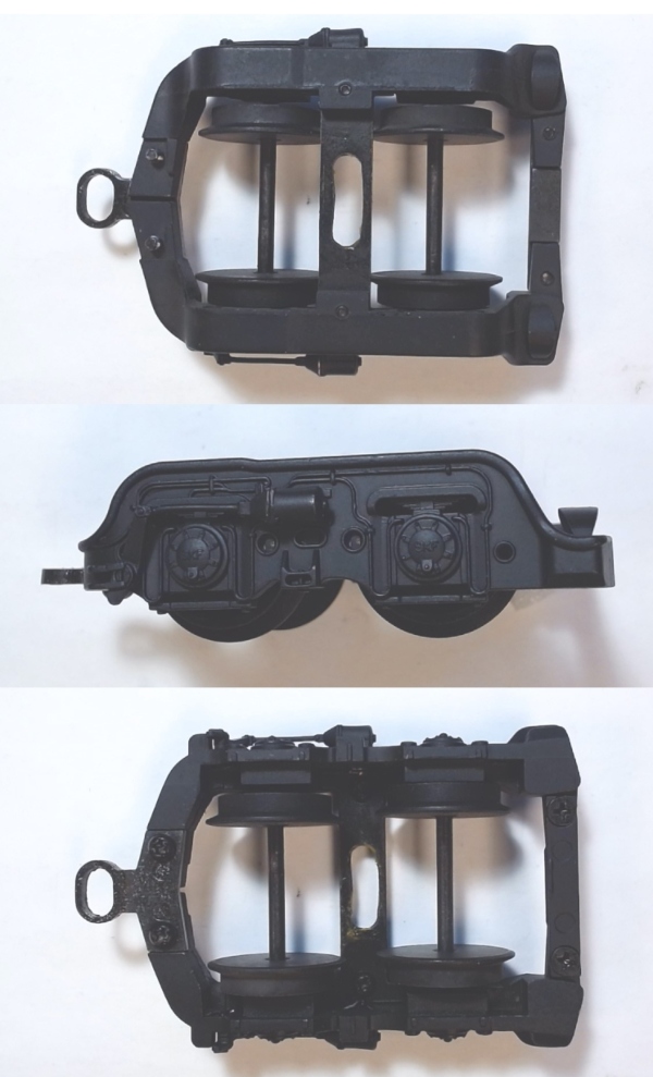 4-WHEEL TRAILING TRUCK / BLACK / PS 2 & 3 / PREMIER CHALLENGER 4-6-6-4