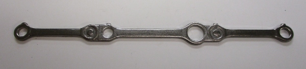 SIDE ROD / LH / ALL 3 ENGINES / SATIN NICKEL / PREMIER TRIPLEX 2-8-8-8-2 