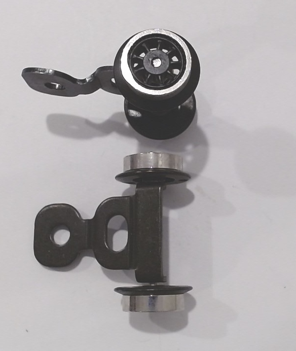 2-WHEEL TRAILING TRUCK / SPOKED WHEELS / NICKEL RIMS / PREMIER Y-3 2-8-8-2