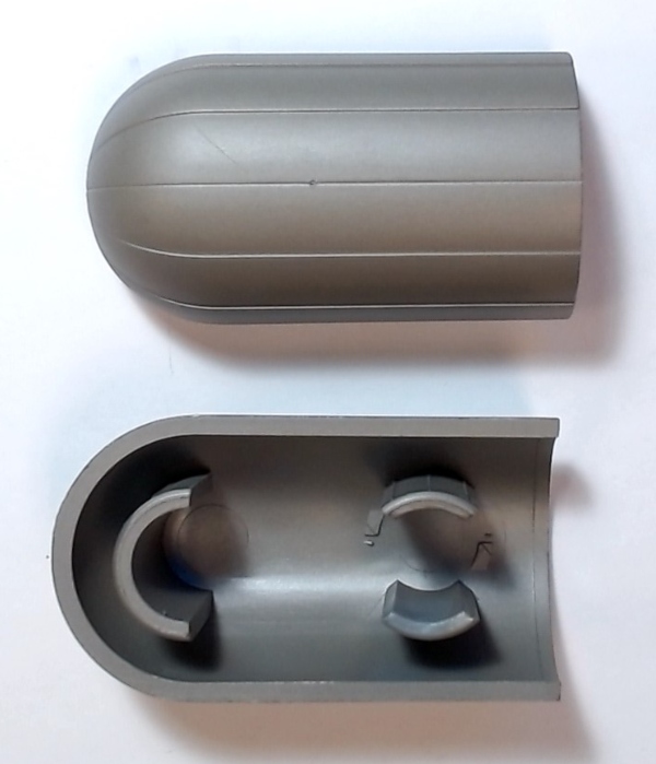 SMOKE DEFLECTOR / TOP / GRAPHITE / RAILKING ONE GAUGE BIG BOY