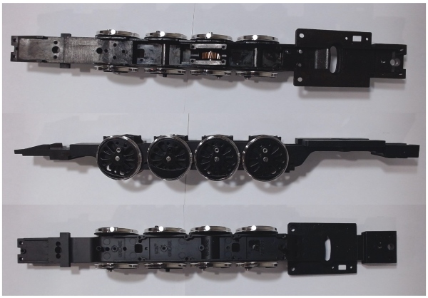 DRIVE BLOCK / 4-AXLE / 2-RAIL / USE WORM GEAR EH-0000005 / PREMIER GS-4 4-8-4