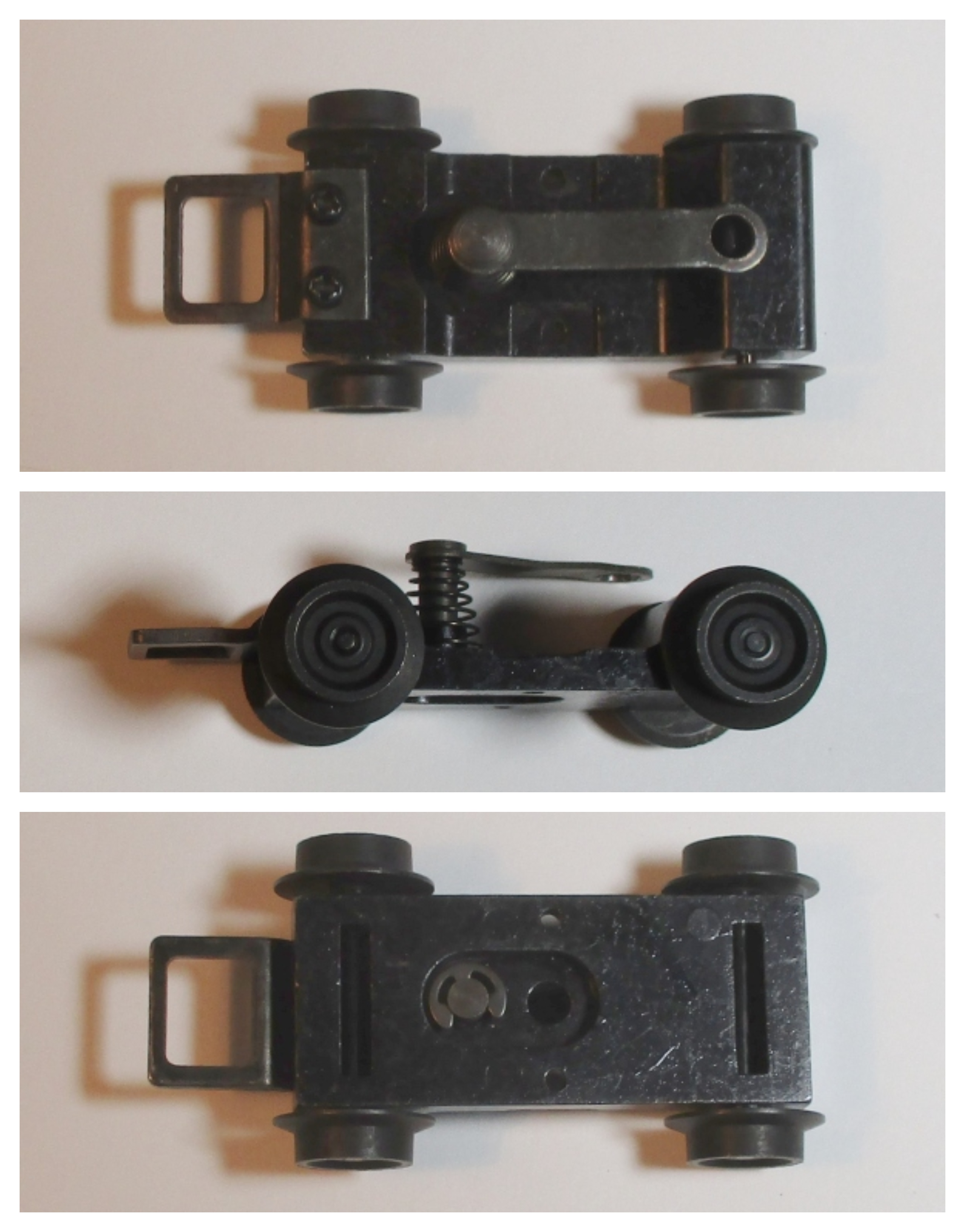 4-WHEEL PILOT TRUCK / 3-RAIL / W/PIVOT BKT / PREMIER 3-CYLINDER 4-12-2