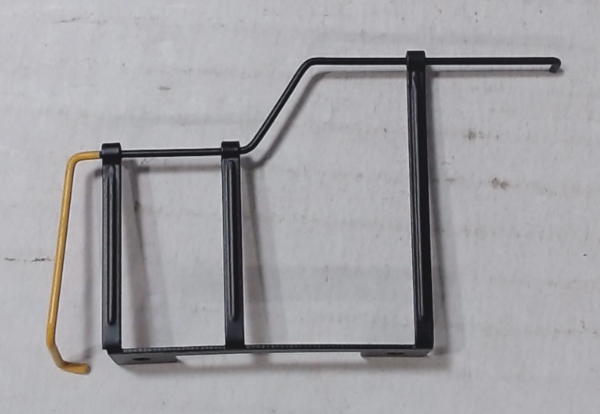 HANDRAIL / RH SHORT / EL BLACK & YELLOW / RAILKING RS-3