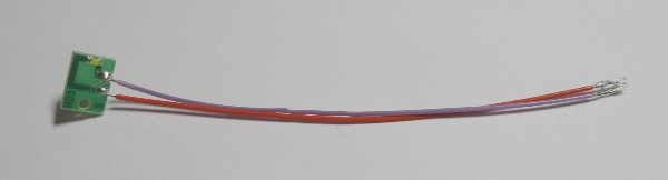 PCB / CAB LIGHT / W/WIRES / HO SCALE N&W J CLASS 4-8-4