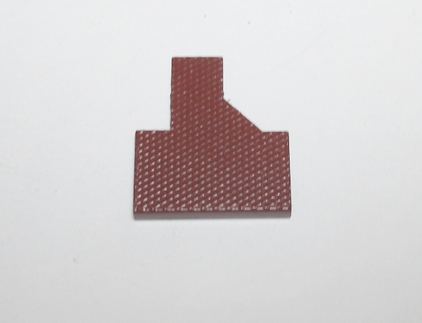 WALKWAY / TREADPLATE / RH / FORWARD OF STEAM EXHAUST PIPE / TUSCAN RED / PREMIER K-4s 4-6-2