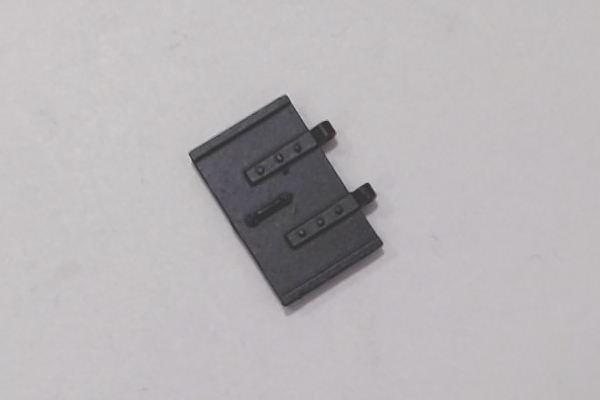 WATER HATCH / CENTER / W/O HINGE / BLACK / TENDER TOP / PREMIER Y-3 2-8-8-2