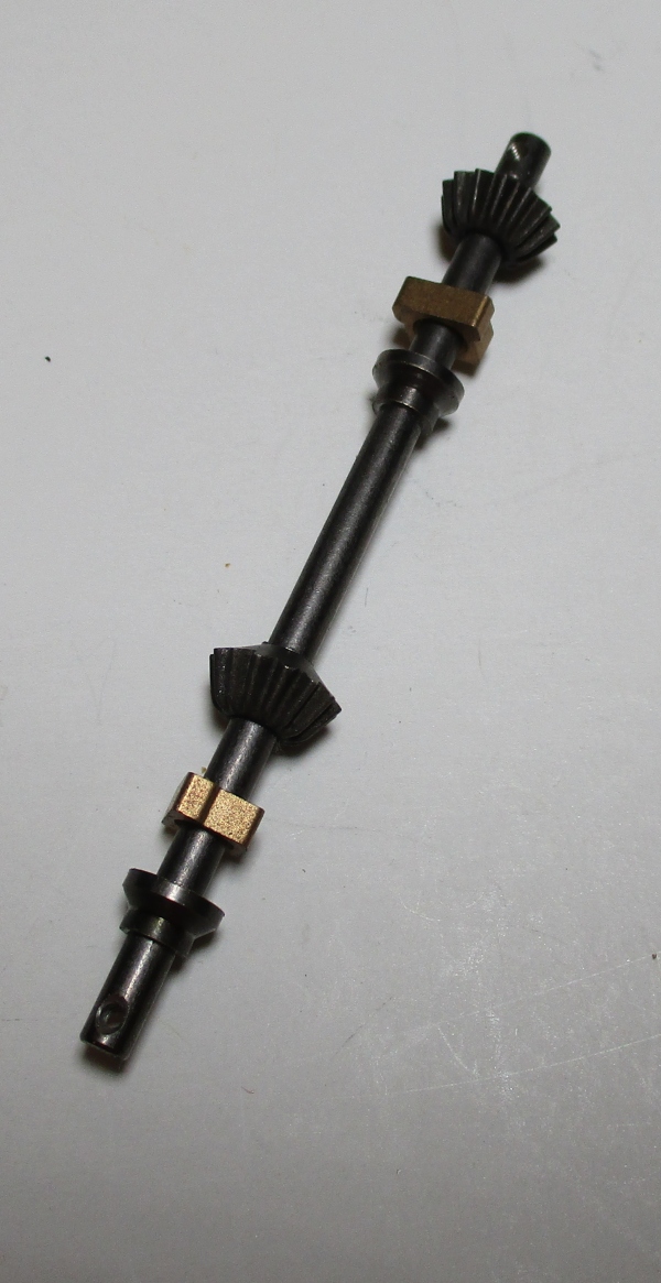 DRIVE SHAFT / W/O YOKE / TENDER FRONT TRUCK (4-TRK ONLY) / LOCOMOTIVE REAR TRUCK (3-TRK & 4-TRK) / PREMIER 3-TRUCK & 4-TRUCK SHAY