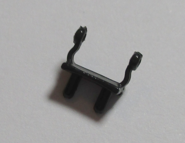 BELL BRACKET / BLACK / W/O BELL OR YOKE / HO SCALE N&W J CLASS 4-8-4