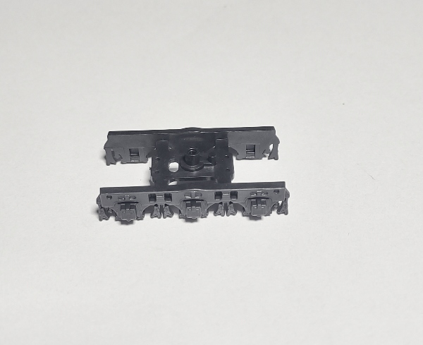 TENDER TRUCK / 6-WHEEL / BLACK / FRAME ONLY / HO SCALE CAB FORWARD 4-8-8-2