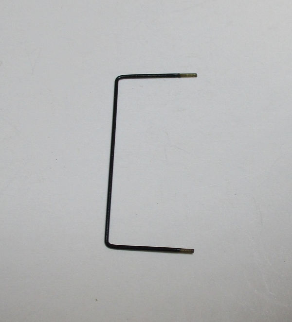 HANDRAIL / TENDER / REAR / SHORT / 30.75mm / BLACK / PREMIER K-4s 4-6-2