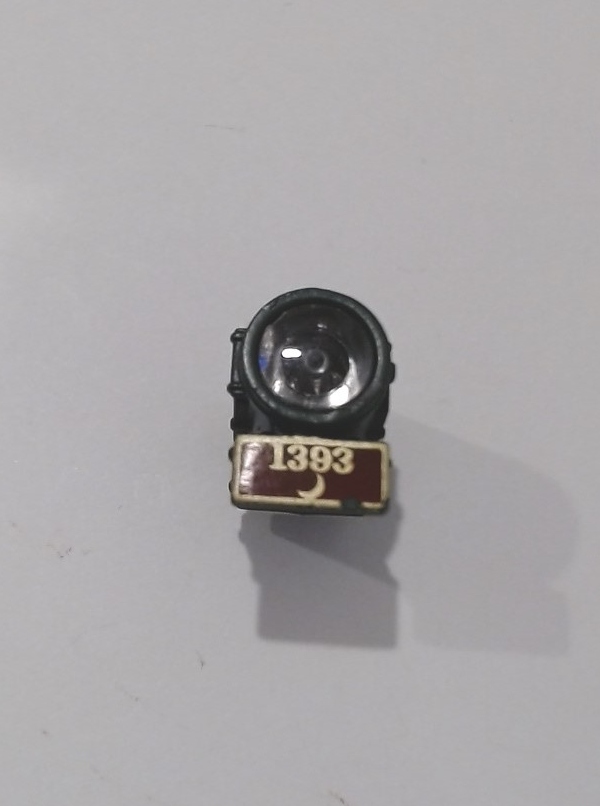 HEADLIGHT HOUSING / SOUTHERN #1393 / GREEN / COMPLETE / PREMIER PACIFIC 4-6-2