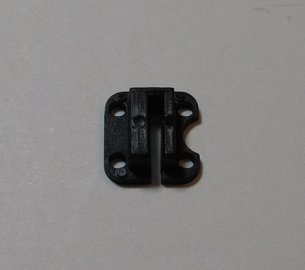 DRAWBAR BRACKET / 4-WIRE PIN BLOCK / TOP / HO SCALE BIG BOY 4-8-8-4