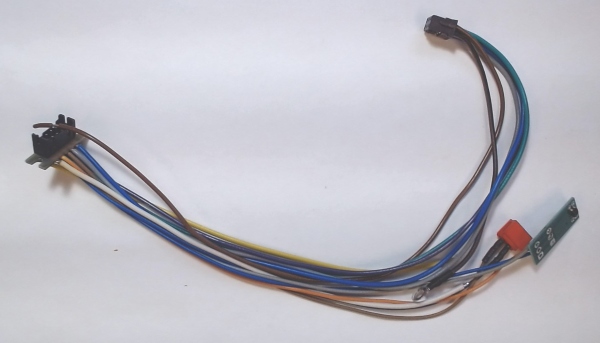 WIRE HARNESS / 10-POSITION / W/10-POSITION SOCKET / W/TACH READER / PS3 / ENGINE CHASSIS / PREMIER 0-6-0 SWITCHER