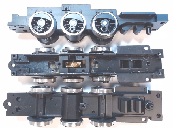 DRIVE BLOCK / 3-AXLE / NICKEL RIMS / RAILKING USRA 0-6-0 